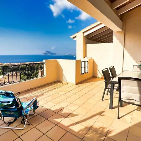 Charming Townhouse With Sea Views & Pool In Altea Villa Calpe Exterior photo